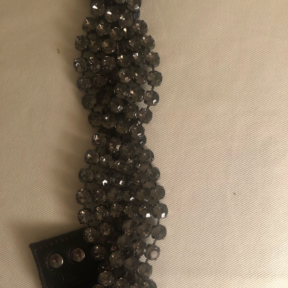 BCBGMaxAzria Crystal Jewelled belt size 4